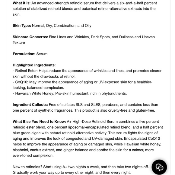 Sunday Riley A+ High-Dose Retinoid Serums - Picture 8 of 8